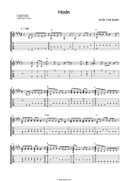 Sheet music, chords Seiler Und Speer - Hödn