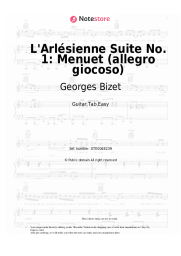 undefined Georges Bizet - L'Arlésienne Suite No. 1: Menuet (allegro giocoso)