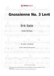 undefined Erik Satie - Gnossienne No.3 Lent
