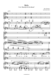 undefined Alan Menken - Belle