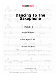 Sheet music, chords DaniALL - Dancing To The Saxophone