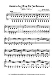 undefined Antonio Vivaldi - 4 Seasons - Summer mvt 3 Presto