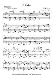 Sheet music, chords Paul Mauriat - El Bimbo