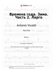 undefined Antonio Vivaldi - The Four Seasons. Winter, movement 2: Largo