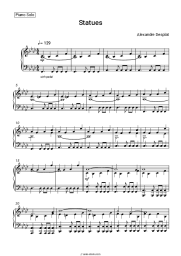 undefined Alexandre Desplat - Statues