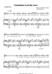 undefined Pascal Letoublon, Leony - Friendships (Lost My Love)