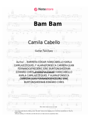 undefined Camila Cabello, Ed Sheeran - Bam Bam