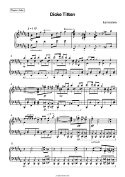 Sheet music, chords Rammstein - Dicke Titten