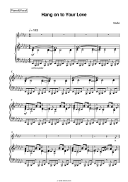 Sheet music, chords Sade - Hang on to Your Love