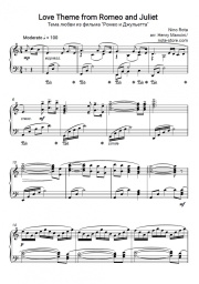 Sheet music, chords Nino Rota - Romeo & Juliet (Love Theme)
