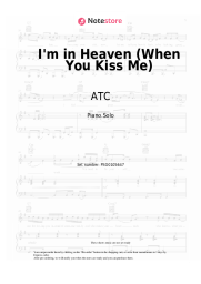 Sheet music, chords ATC - I'm in Heaven (When You Kiss Me)