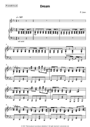 Sheet music, chords P. Lion - Dream