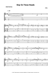 undefined A-ha - Stay On These Roads