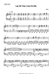 undefined ABBA - Lay All Your Love On Me