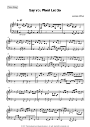 undefined James Arthur - Say You Won't Let Go