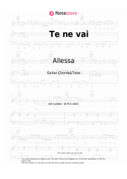 undefined Allessa, Bernhard Brink - Te ne vai