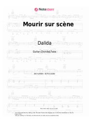 undefined Dalida - Mourir sur scène