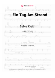 Sheet music, chords Eelke Kleijn - Ein Tag Am Strand