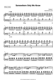 undefined Keane - Somewhere Only We Know