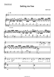 Sheet music, chords Beth Hart - Setting me free