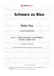undefined Peter Fox - Schwarz zu Blau
