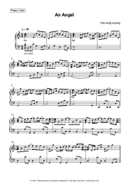 Sheet music, chords The Kelly Family - An Angel