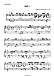 Sheet music, chords Mandi Nishtulla, Bes Kallaku - Sarile