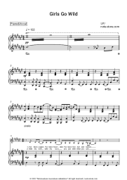 Sheet music, chords LP - Girls Go Wild