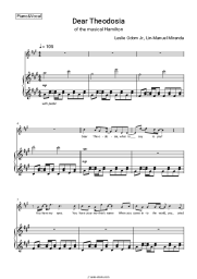 undefined Leslie Odom Jr., Lin-Manuel Miranda - Dear Theodosia (of the musical Hamilton)