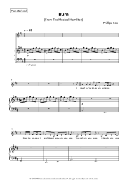 undefined Phillipa Soo - Burn (of the musical Hamilton)