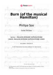 undefined Phillipa Soo - Burn (of the musical Hamilton)