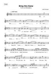 undefined Josh Groban, Claude-Michel Schonberg - Bring him home (Les Misérables)