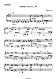 Sheet music, chords Nikos Band - GEORGIAN DISCO