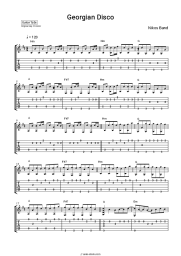 Sheet music, chords Nikos Band - GEORGIAN DISCO