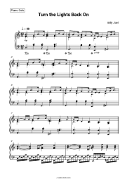 undefined Billy Joel - Turn the Lights Back On