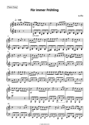 Sheet music, chords Soffie - Für immer Frühling