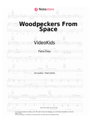 Sheet music, chords VideoKids - Woodpeckers From Space