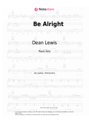 undefined Dean Lewis - Be Alright