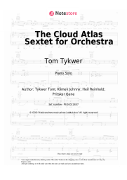 Sheet music, chords Tom Tykwer, Johnny Klimek, Reinhold Heil - The Cloud Atlas Sextet for Orchestra