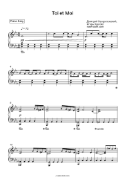 undefined Dmitry Hvorostovsky, Igor Krutoy - Toi et Moi (You and me)