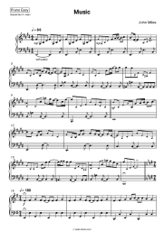 Sheet music, chords John Miles - Music