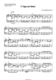 Sheet music, chords AnnenMayKantereit - 3 Tage am Meer