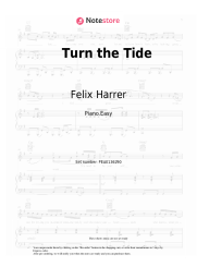 Sheet music, chords Felix Harrer, Jerome - Turn the Tide (Extended Mix)