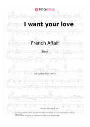 undefined French Affair - I want your love
