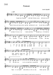 undefined Lewis Capaldi - Forever