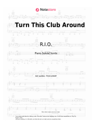 Sheet music, chords R.I.O., U-Jean - Turn This Club Around