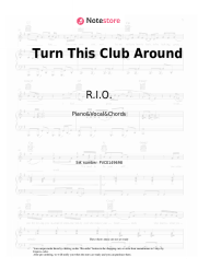 Sheet music, chords R.I.O., U-Jean - Turn This Club Around