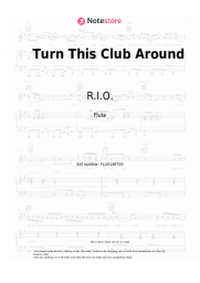 Sheet music, chords R.I.O., U-Jean - Turn This Club Around