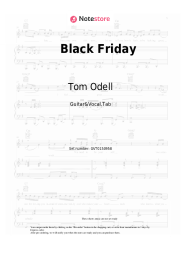 undefined Tom Odell, Lost Frequencies - Black Friday