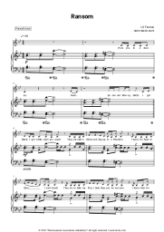 Sheet music, chords Lil Tecca - Ransom